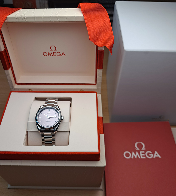 Ladies Omega Seamaster Aqua Terra Ref. 220.10.28.60.60.001